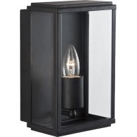 Фасаден аплик Searchlight 8204BK Outdoor